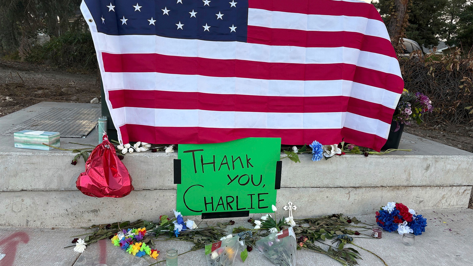 Charlie Kirk minnesplats