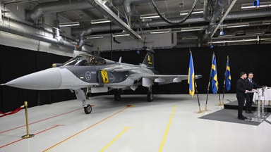 Uppgifter: Sverige skänker Gripenplan till Ukraina