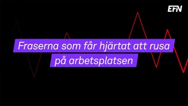 Chefens ord påverkar pulsen