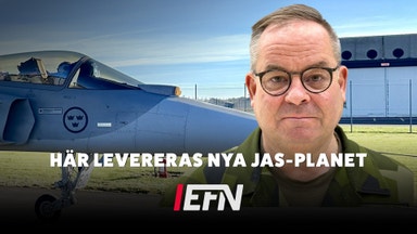 Nya Jas Gripen levererade till försvaret: ”En stor förändring”