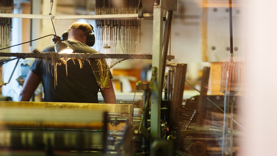 Ebba von sydow och Johan klebergs väveri insjön dalarna arbetare
