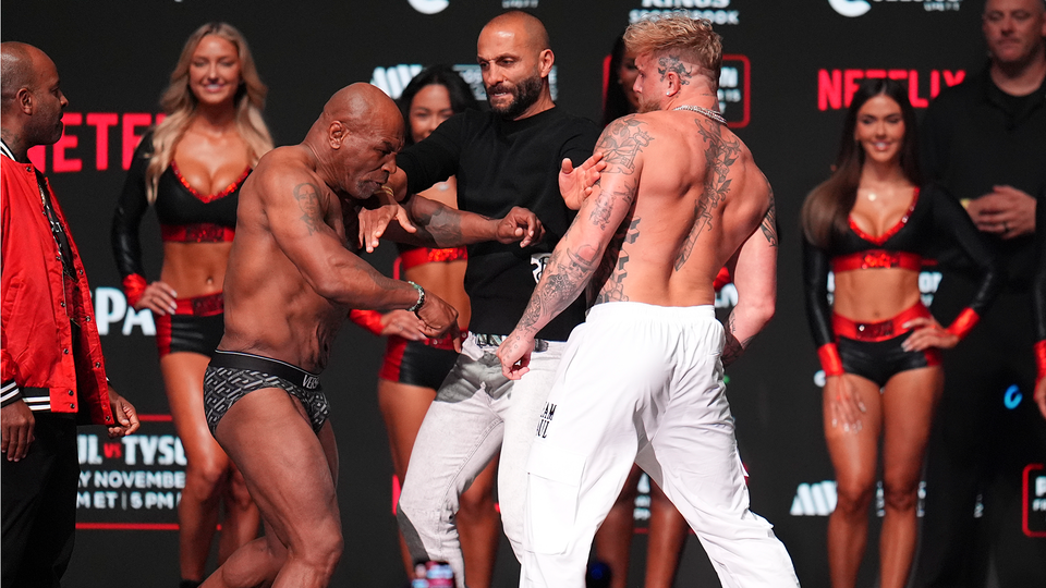 Mike Tyson och Jake Paul