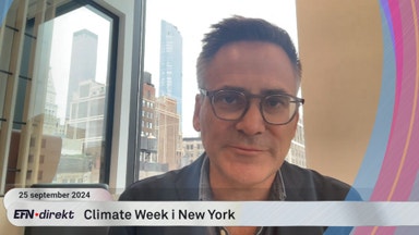 Climate Week i New York: ”Oroligare nu än någonsin tidigare”