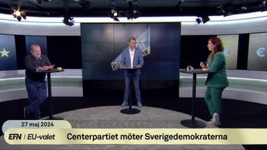 Dick Erixon och Emma Wiesner i het ordväxling: "Har inte nämnt Putin"