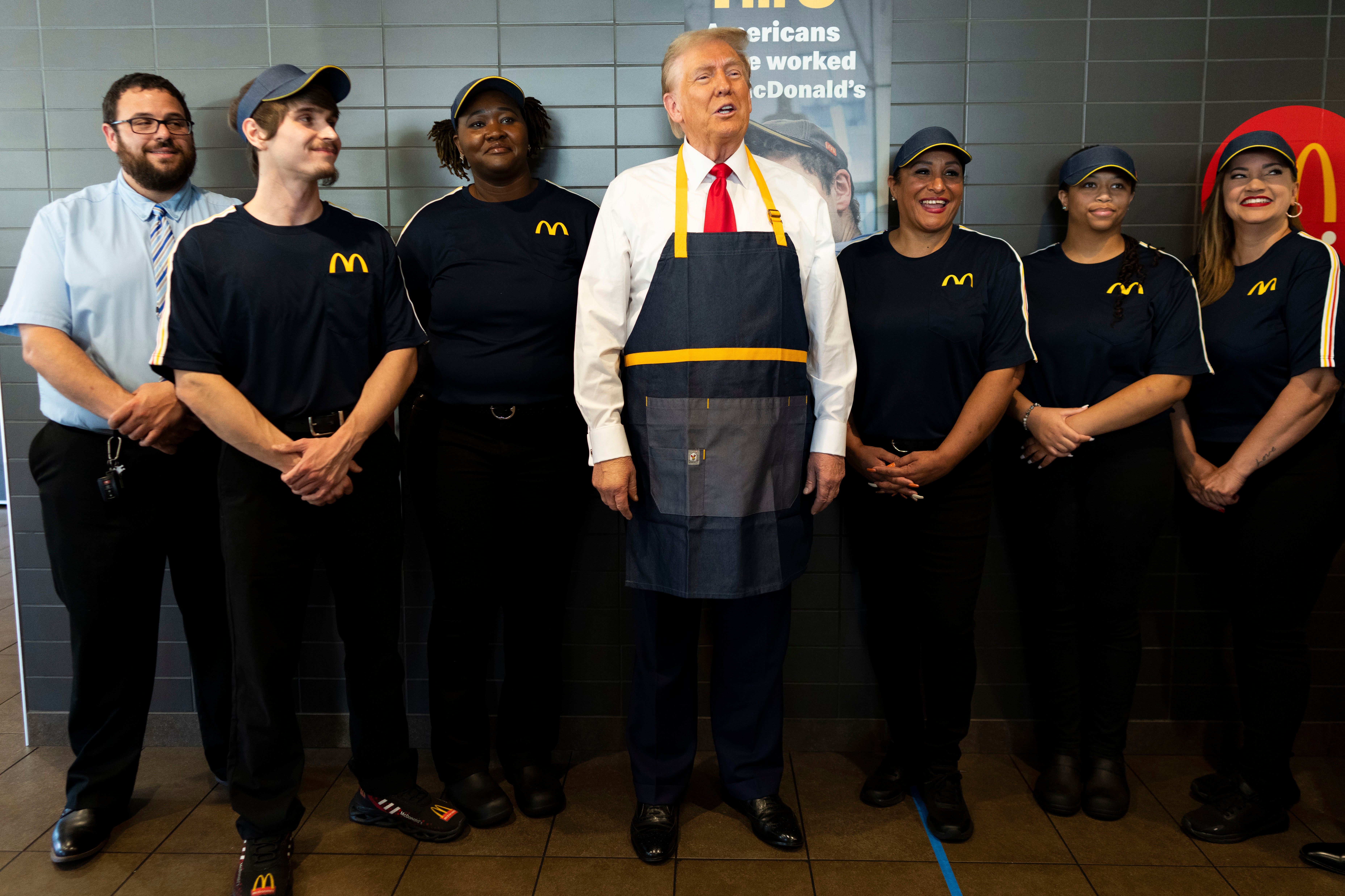 Trump McDonald's
