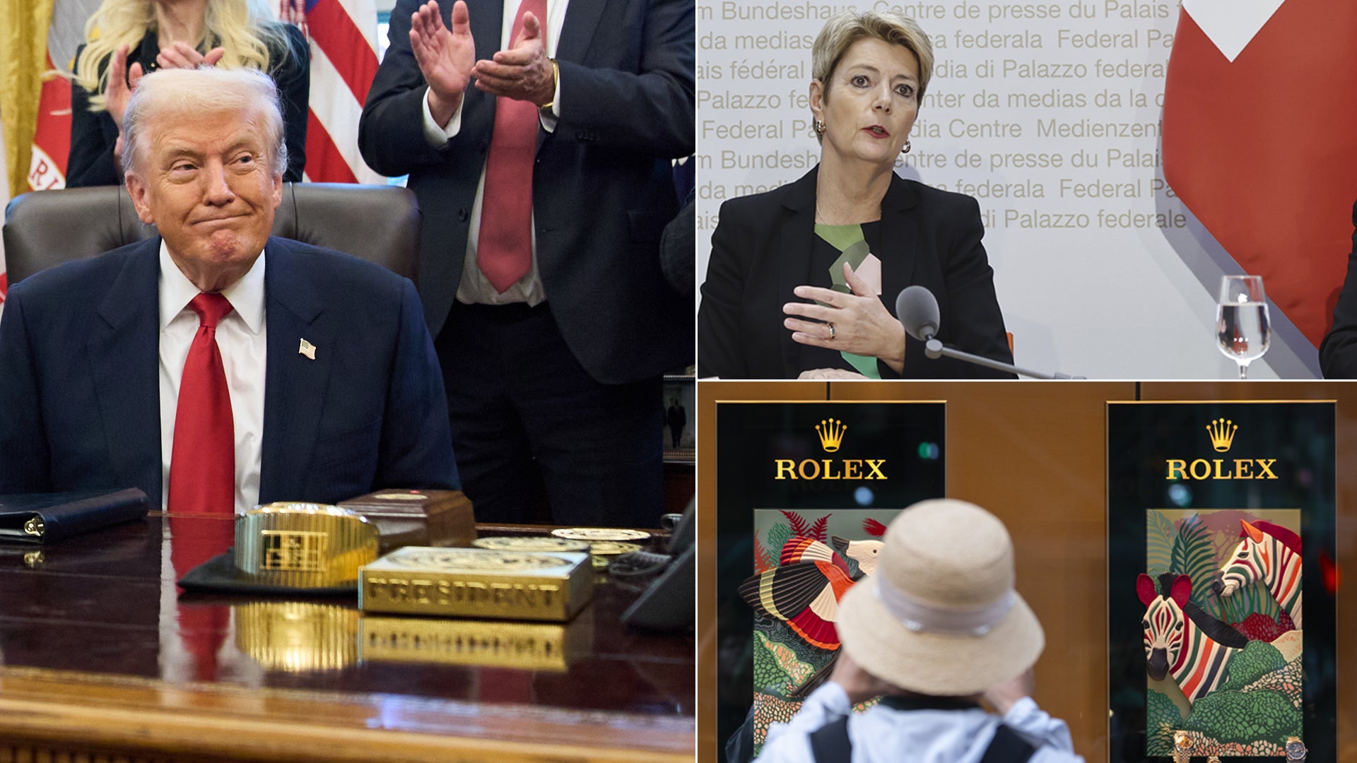 Så blev Schweiz av med Trumps tullhöjning