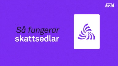 Så fungerar skattsedlar
