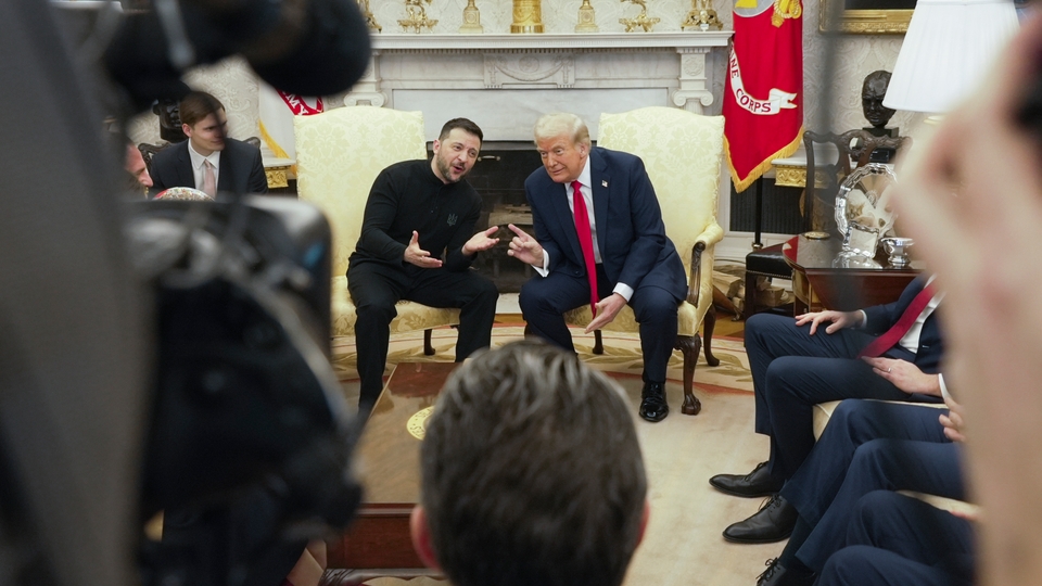 Volodymyr Zelenskyj och Donald Trump