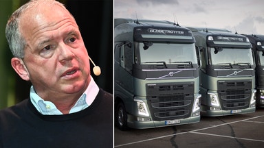 Volvo rekylerar upp efter historiska raset