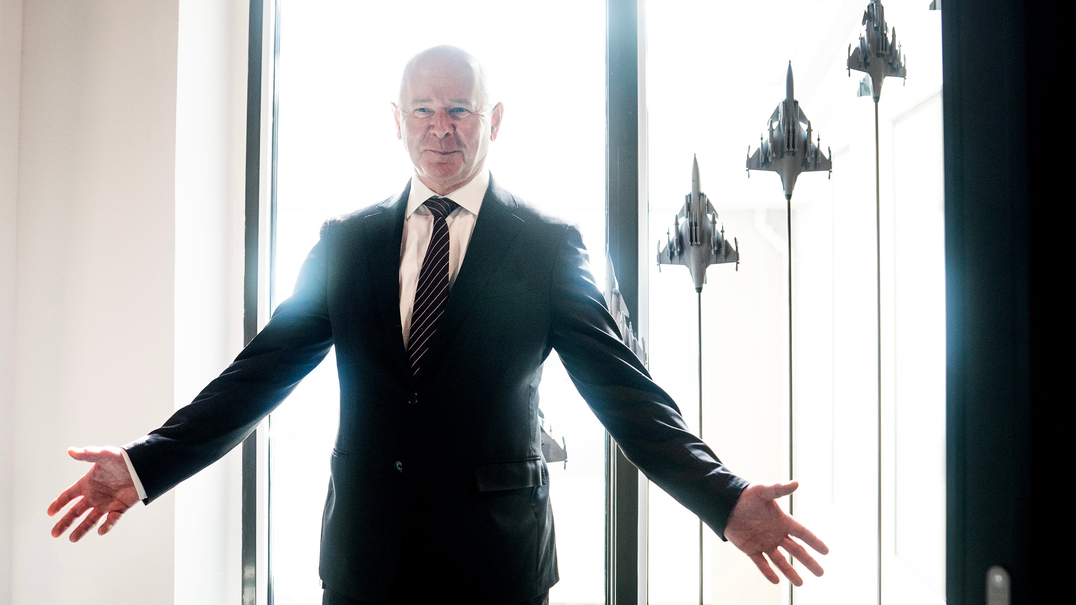 Saabs vd ser ”enorm” efterfrågan – lyfter nya systemet