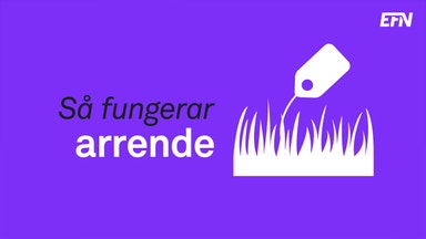 Så fungerar arrende