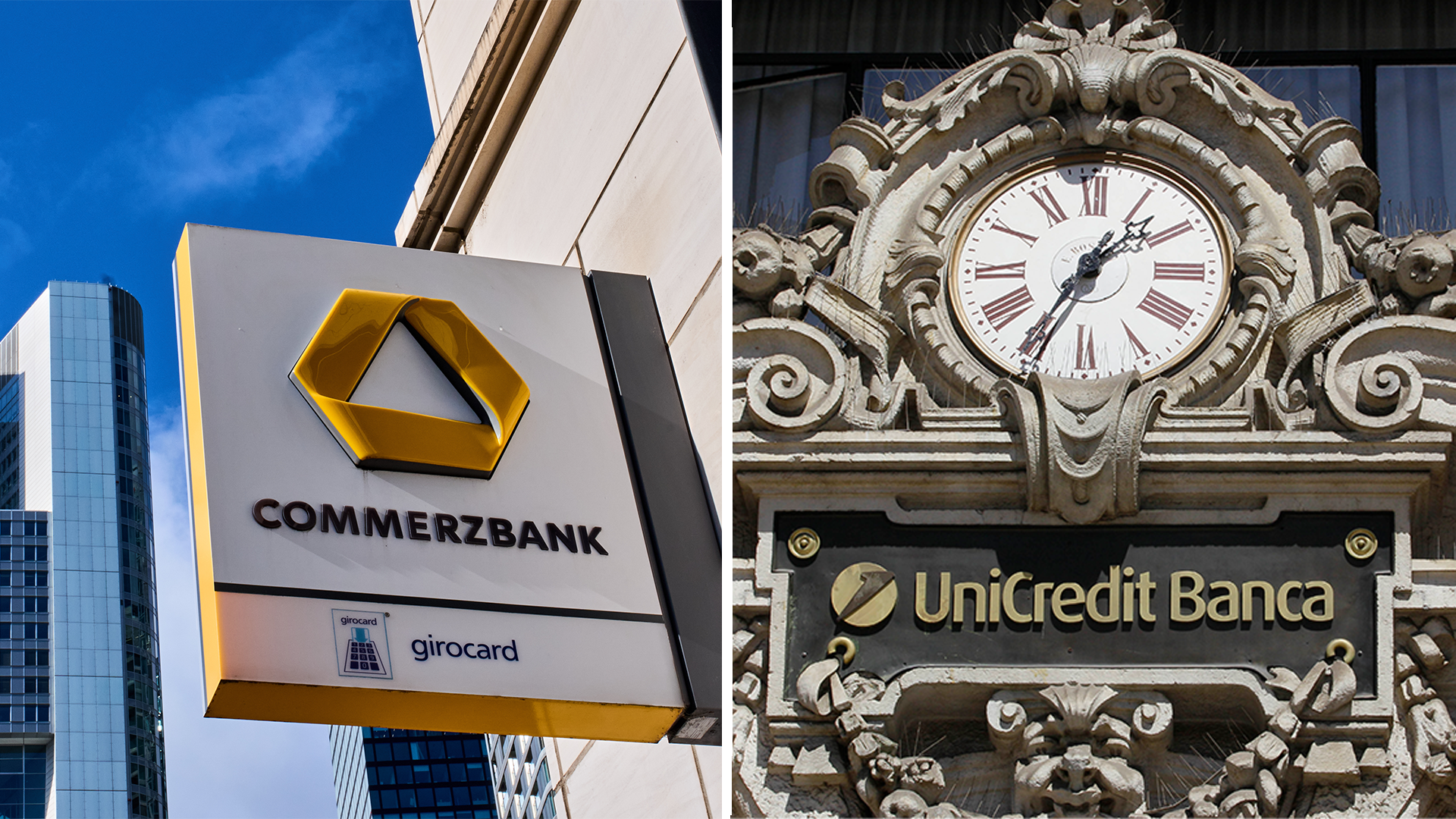 Efter hårda striden: UniCredit spår avtal om Commerzbank
