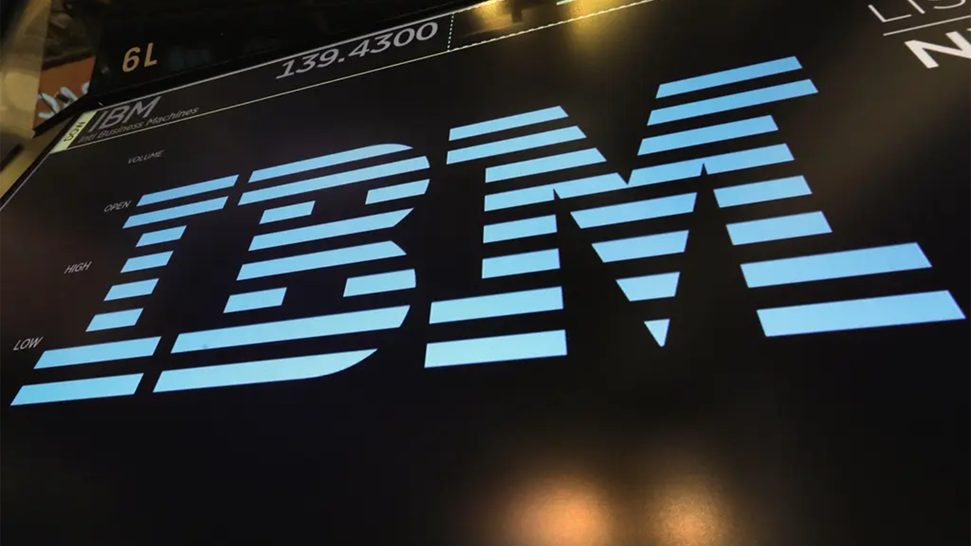 IBM rasar tvåsiffrigt i den amerikanska förhandeln