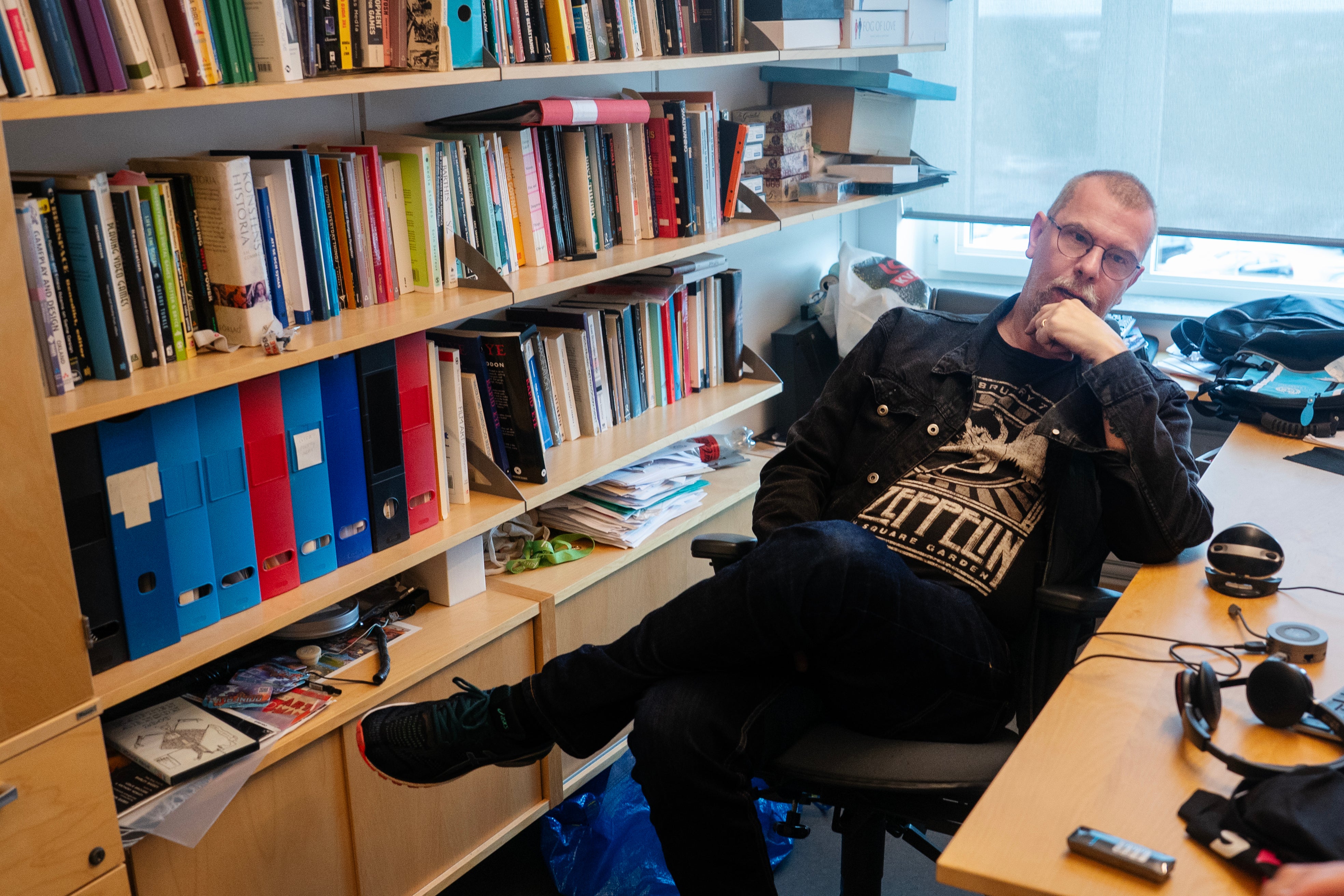 Skövde reportage professor Ulf Wilhelmsson Foto: Lisa Mattisson