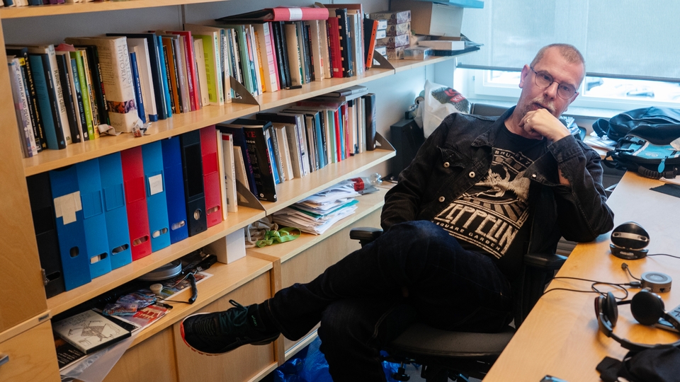 Skövde reportage professor Ulf Wilhelmsson Foto: Lisa Mattisson