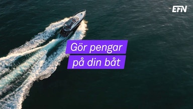 Låt inte båten kasta pengar i sjön