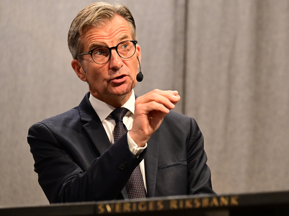 Riksbankschef Erik Thedéen.
