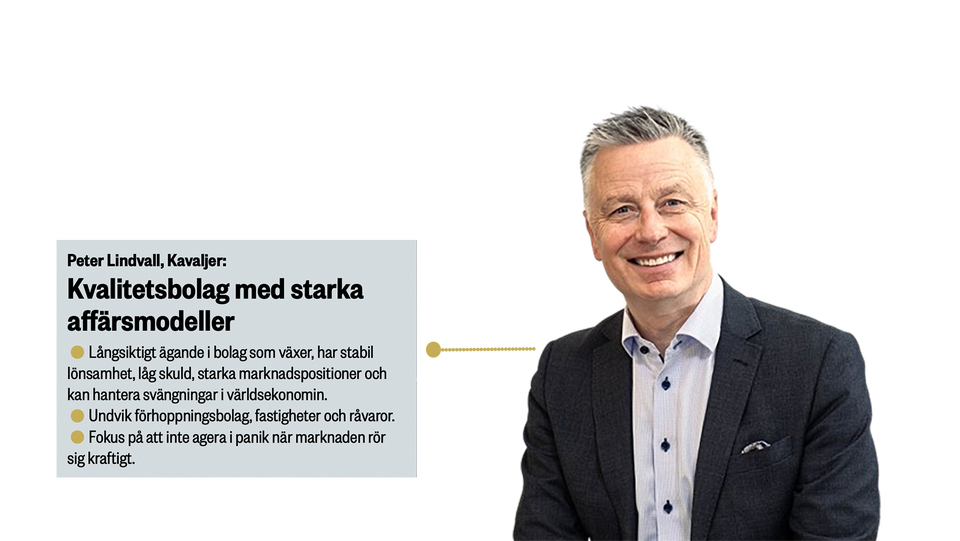 Peter Lindvall, Kavaljer