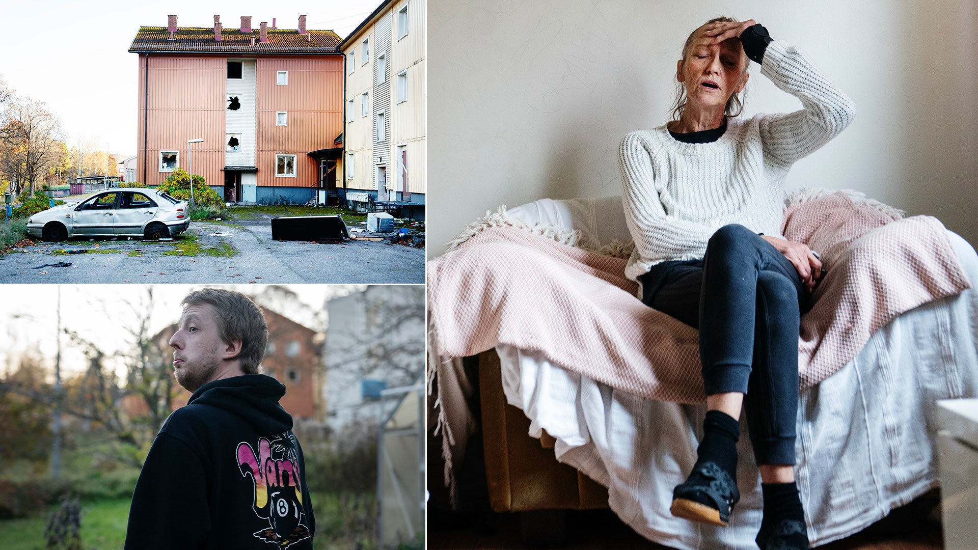Här syns ekonomiska krisen: ”Misär att se”