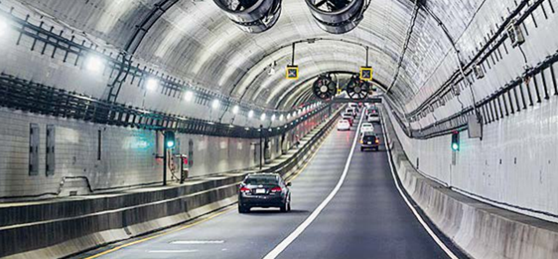 Skanskas tunnelprojekt Elizabeth River Crossing, i Virginia USA.