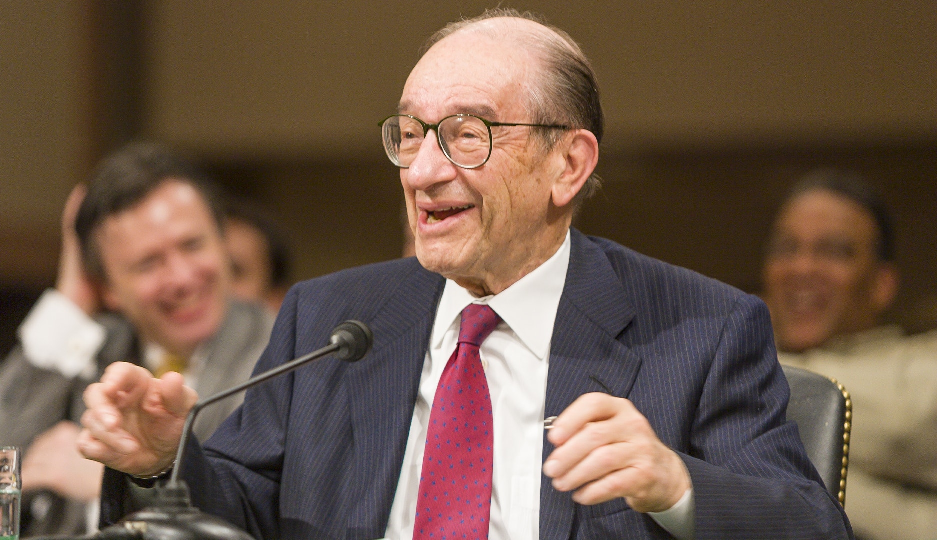 Alan Greenspan var chef för den amerikanska centralbanken Federal Reserve mellan 1987 och 2006.