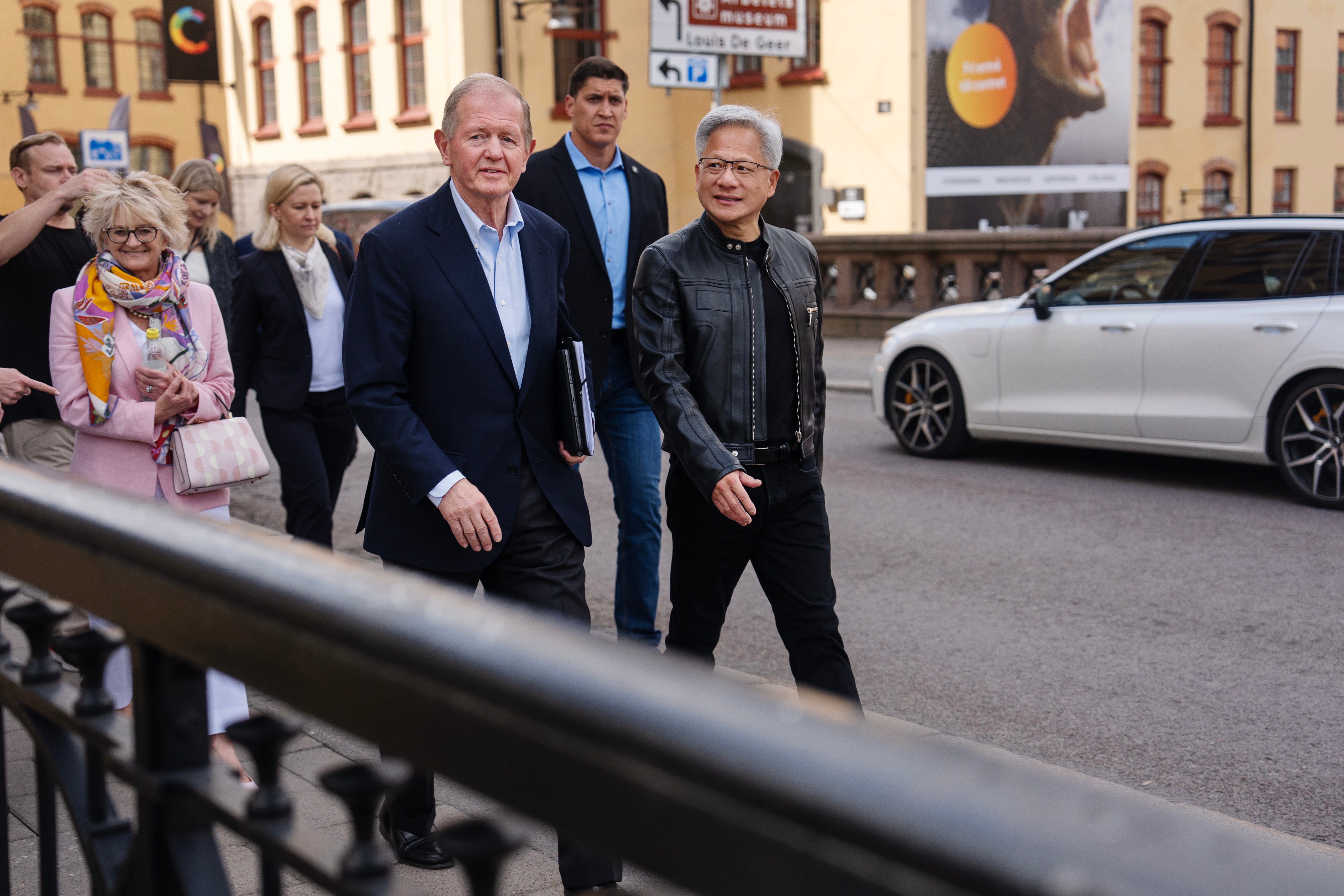 jensen huang Marcus Wallenberg 