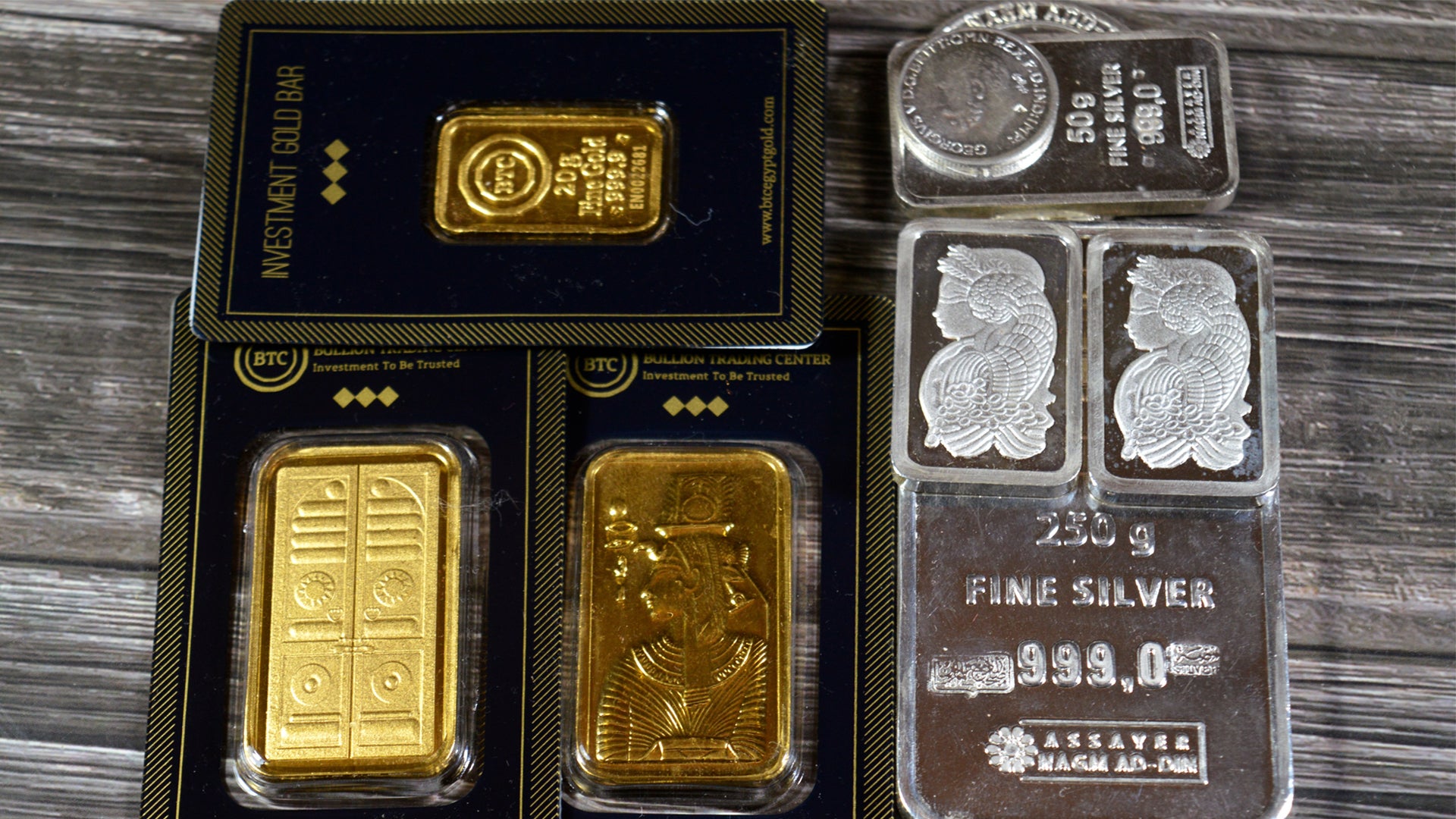 Guld stabiliseras – silver rasar vidare: ”Positionering”