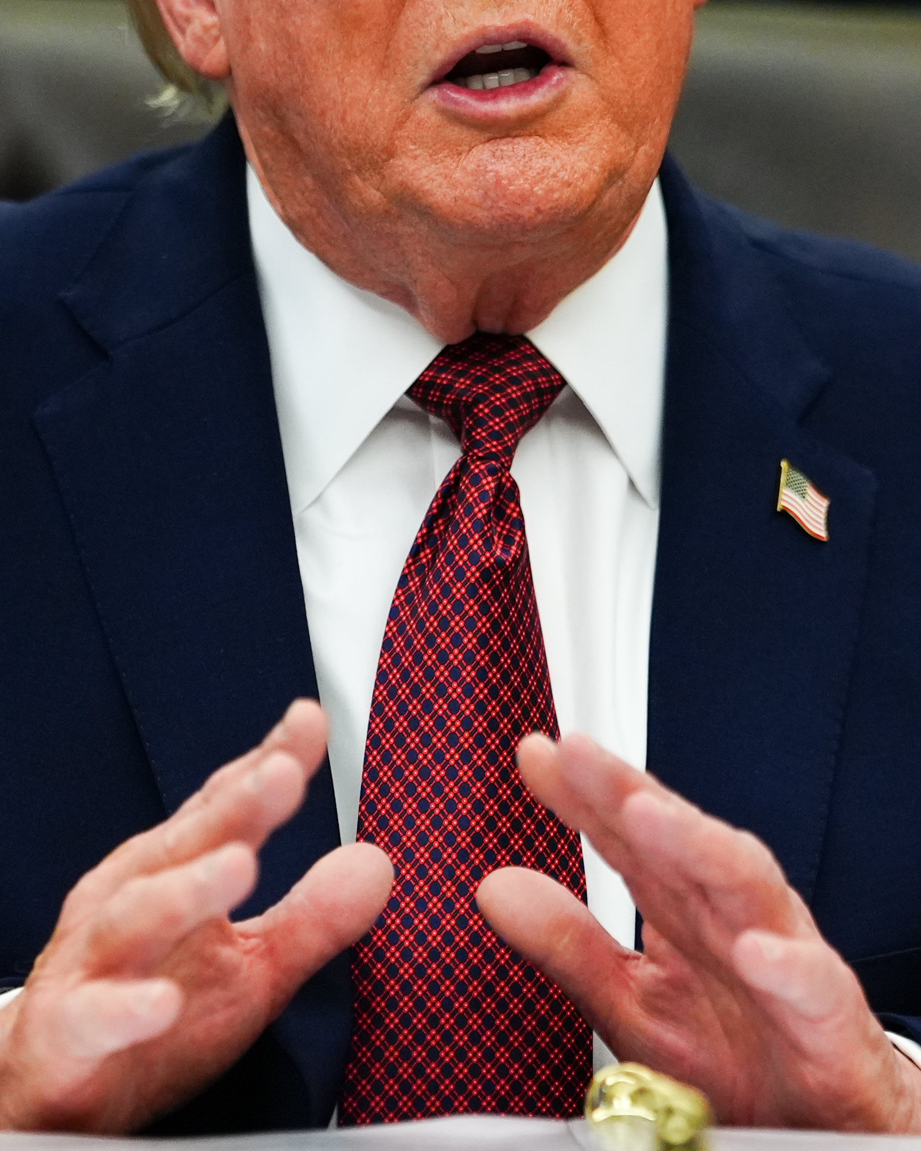 Trump: "Kommer ihåg" företag som avstår tullåterbetalning