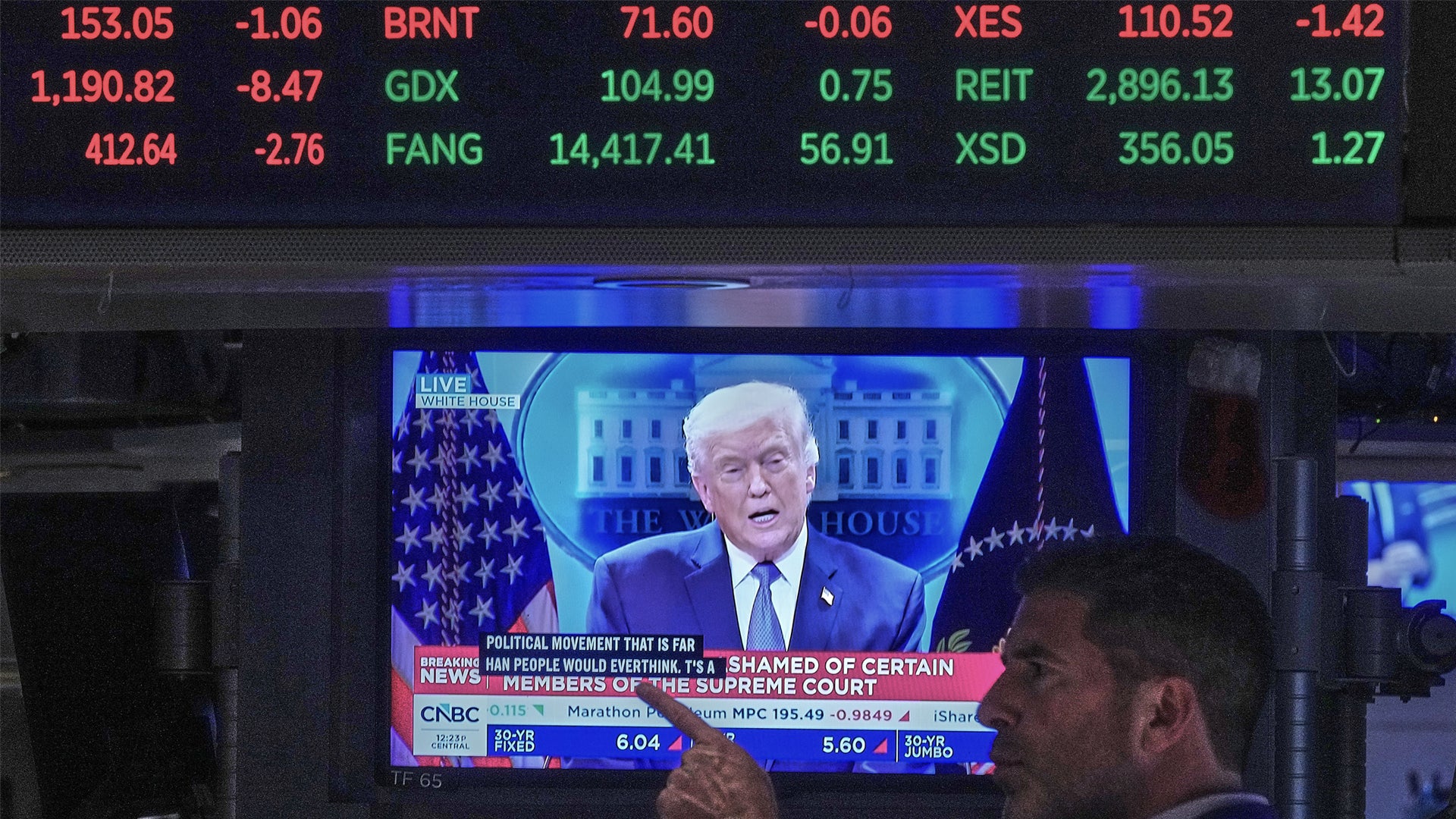 Nya signaler om Iran och oljan stärkte New York-börsen