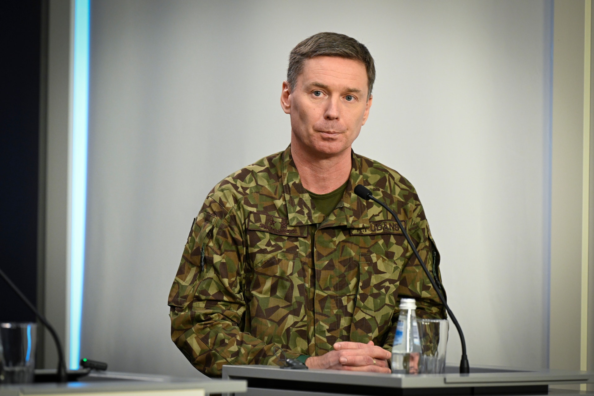 Lettlands överbefälhavare Kaspars Pudāns