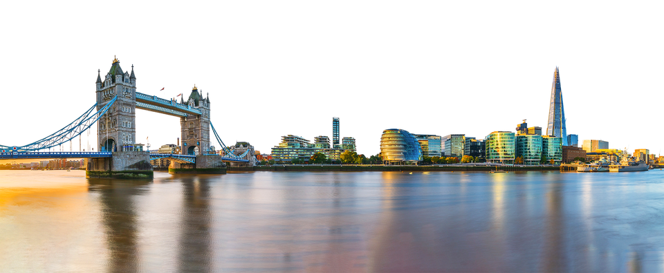 London frilagd skyline