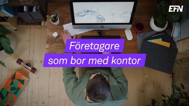 Avdragen för egenföretagare som jobbar hemma