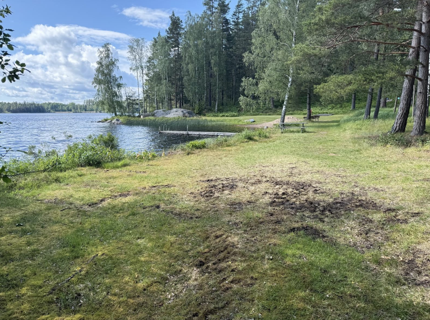 Sjötomt i Bona, utanför Motala