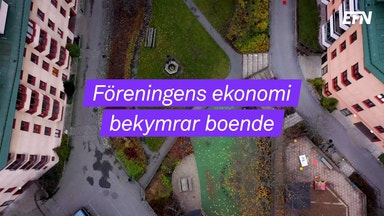 Föreningens finanser föranleder farhåga