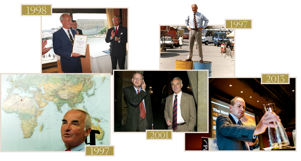 Lundin tidslinje Adolf Lundin