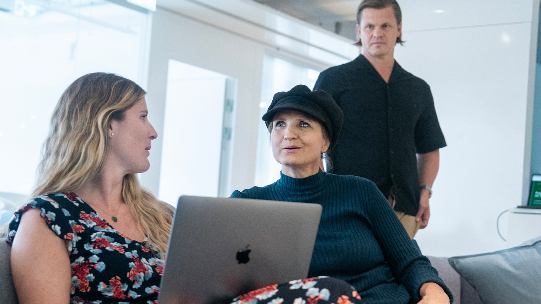 Stina Ehrensvärd på Yubicos kontor.