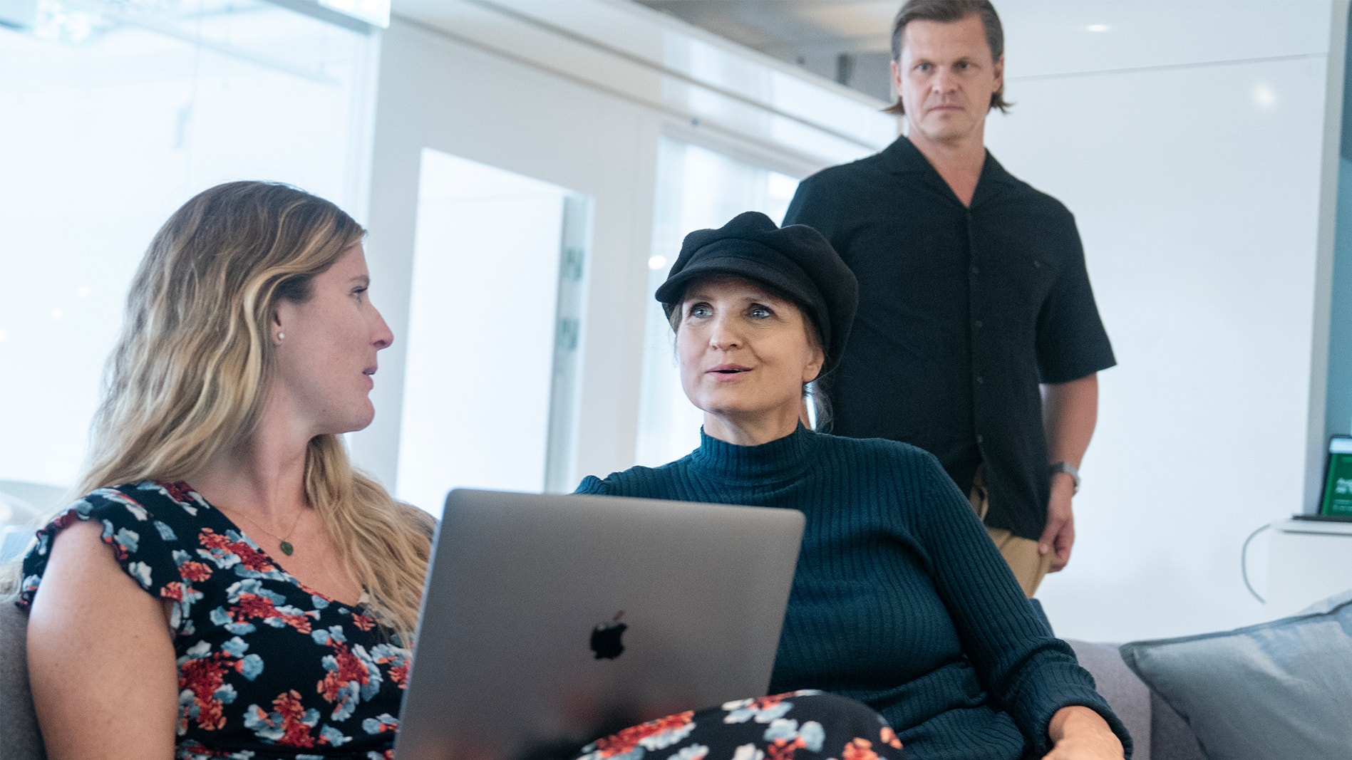 Stina Ehrensvärd på Yubicos kontor.