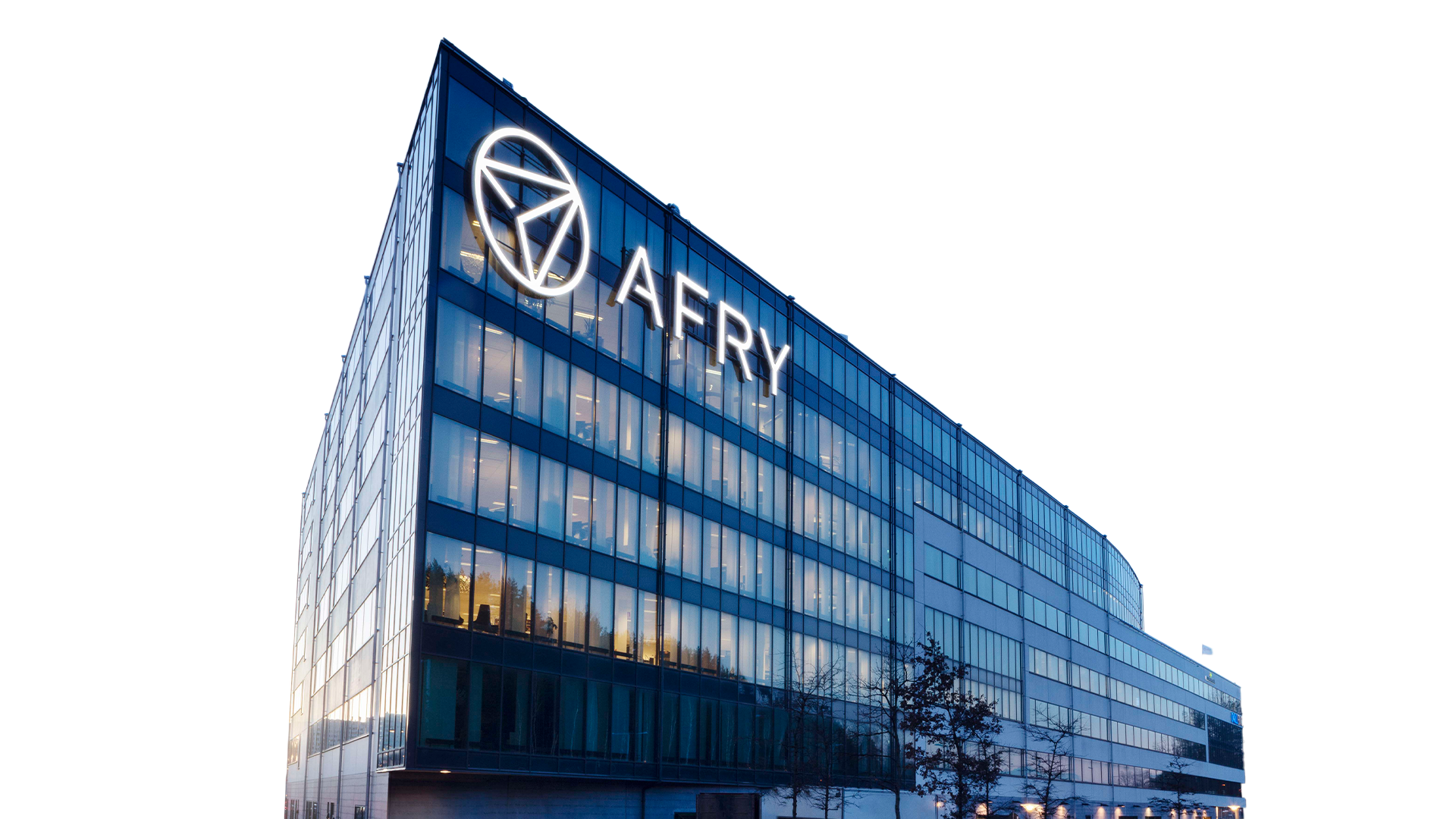 Afrys kontor utifrån.