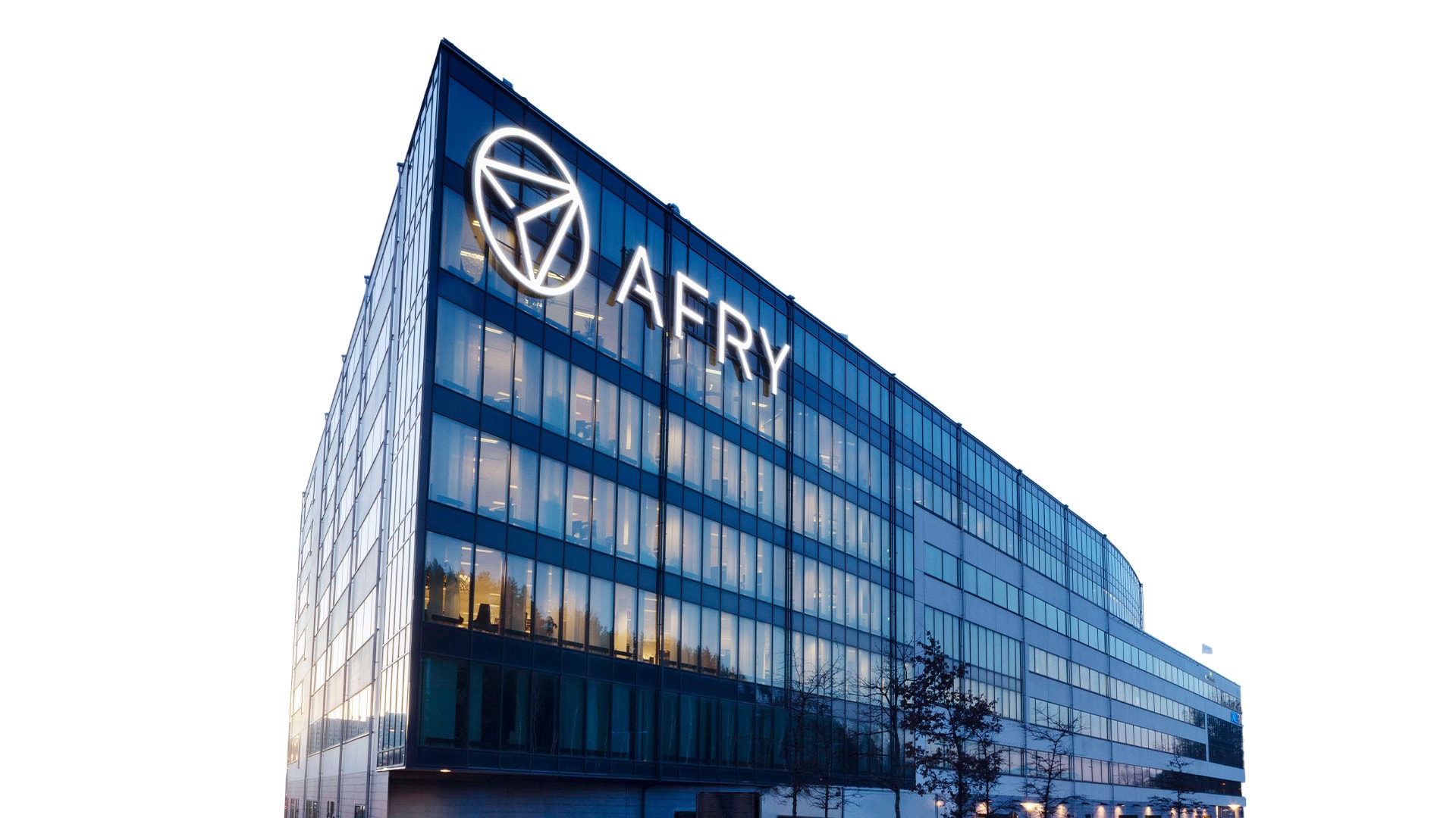 Afrys kontor utifrån.