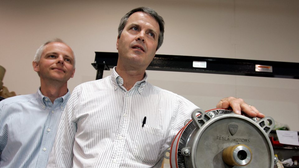 Tesla Marc Tarpenning och Martin Eberhard 2003