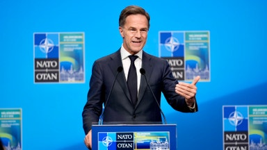 Rutte flaggar för brist på luftvärnssystem inom Nato