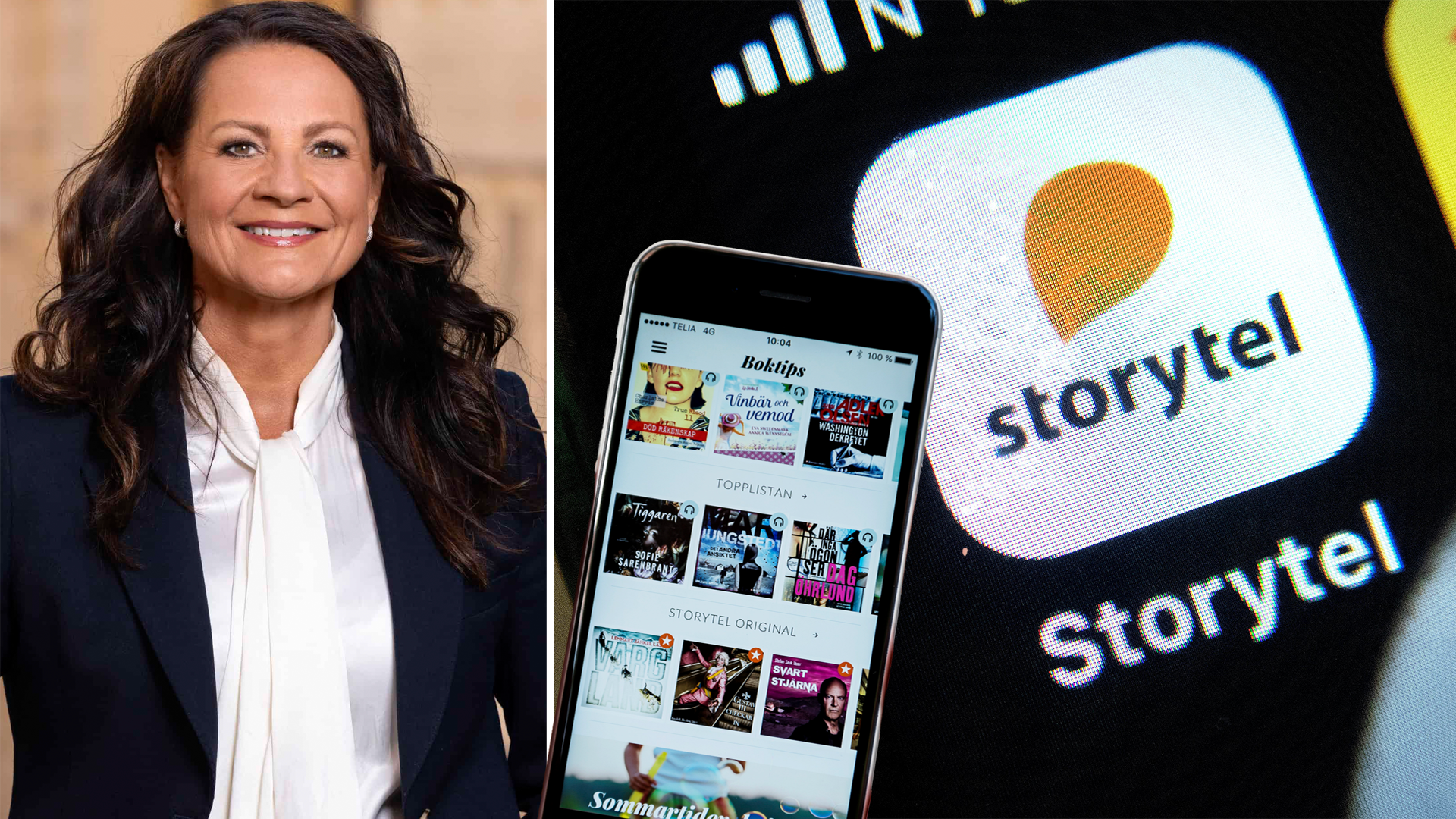 Slopad köpstämpel för Storytel