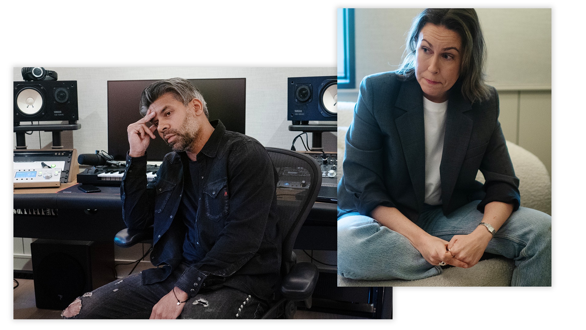 Carl Falk och Lina Heyman