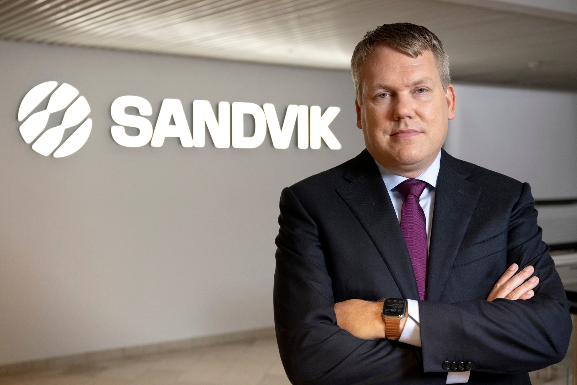 Stefan Widing, vd Sandvik