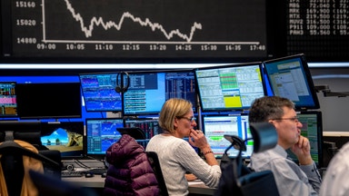 Biljättar pressade Frankfurtbörsen