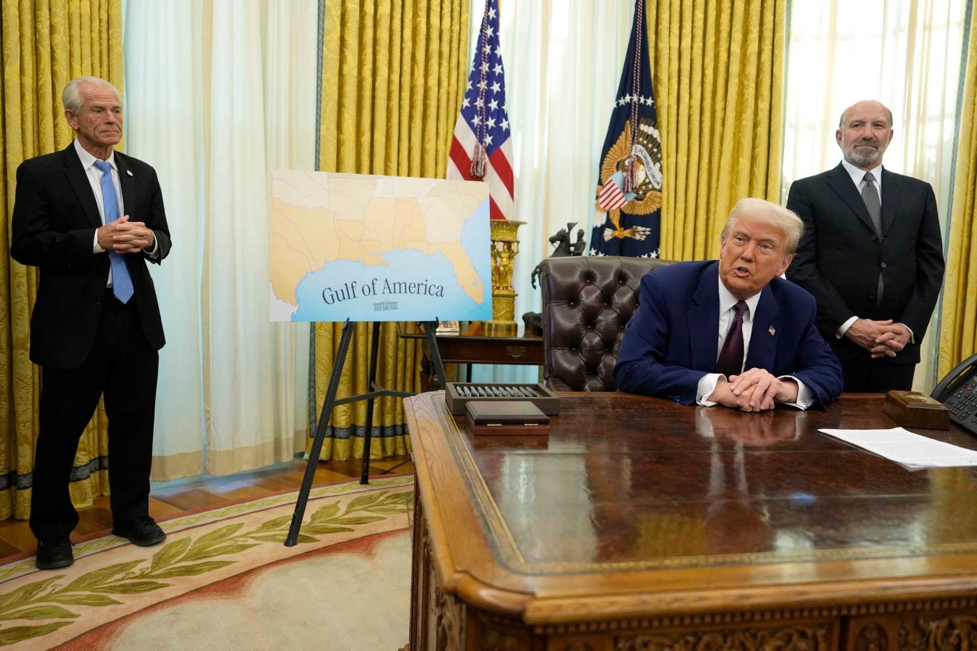 Peter Navarro Donald Trump Howard Lutnick