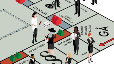 Kapitalklyftan som vidgas när lönegapet sluter sig