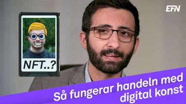 NFT - stor potential men ännu större risk