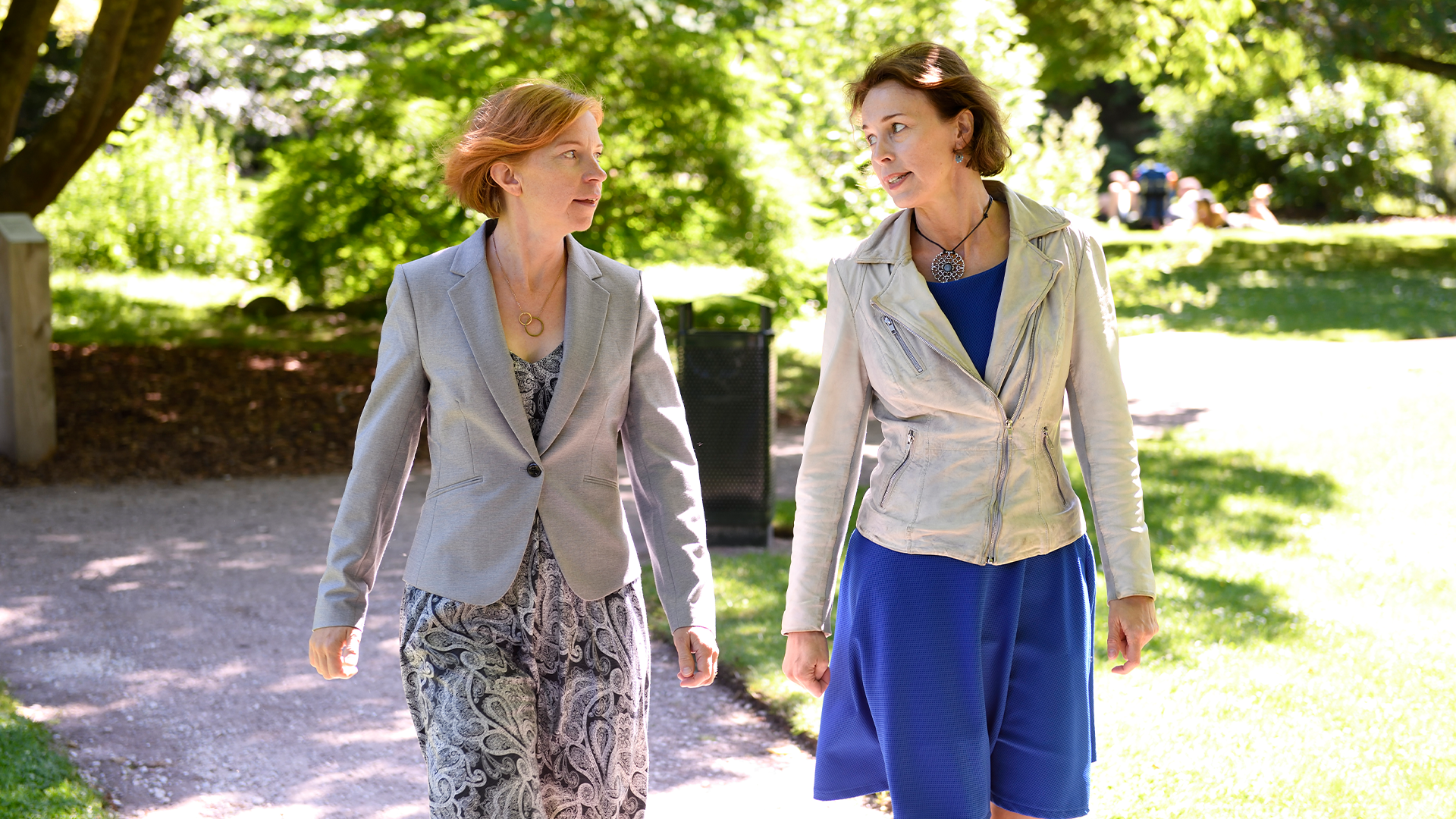 Karin Bodin med sin äldre syster Anna som dog i cancer 2019.