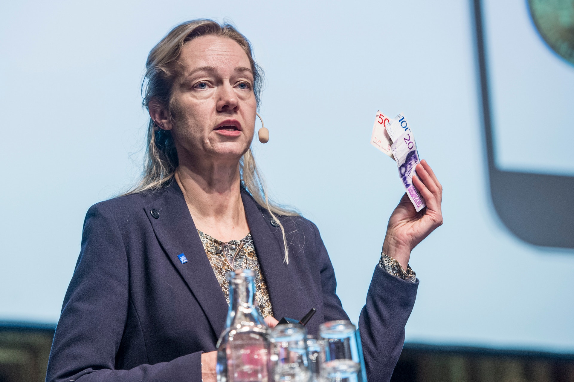 Dåvarande vice riksbankschef Cecilia Skingsley 